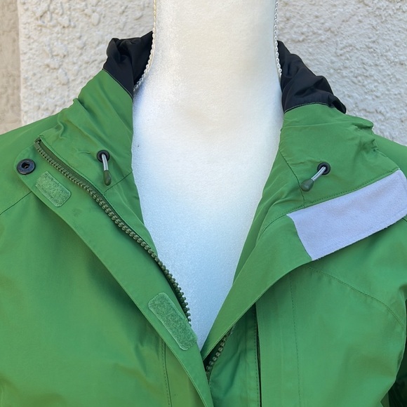Mountain Hardwear Nazca Dry W Elite Green Waterproof Jacket Women's Size S - Picture 3 of 11